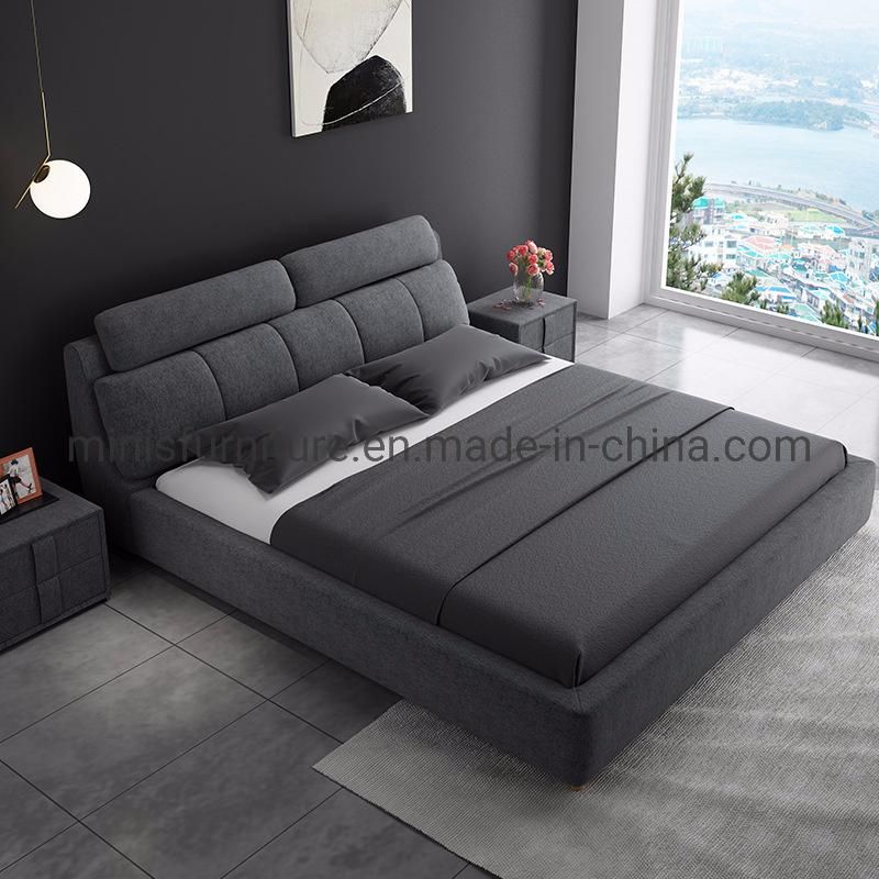 (MN-MB74) Modern Home Bedroom Furniture Master Beautiful King Bed