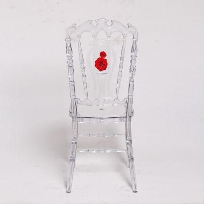 Popular Modern Acrylic PC Resin Restaurant Dining Chairs Tables Furniture