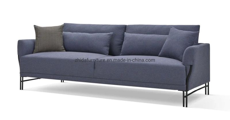 Metal Leg 1+2+3 Seat Home Sofa Set