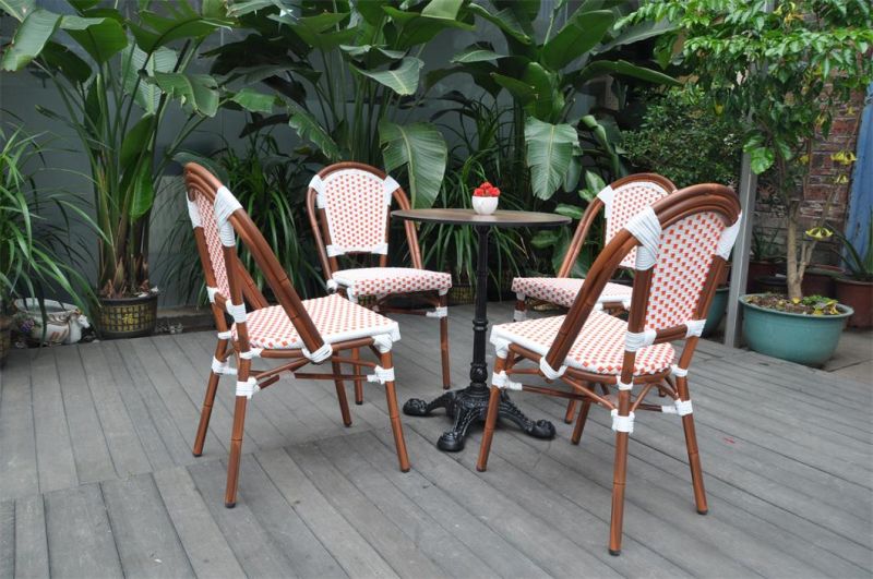 High Quality Custom Leisure Home Modern Cast Aluminium Modern Patio Garden Outdoor Dining Chair