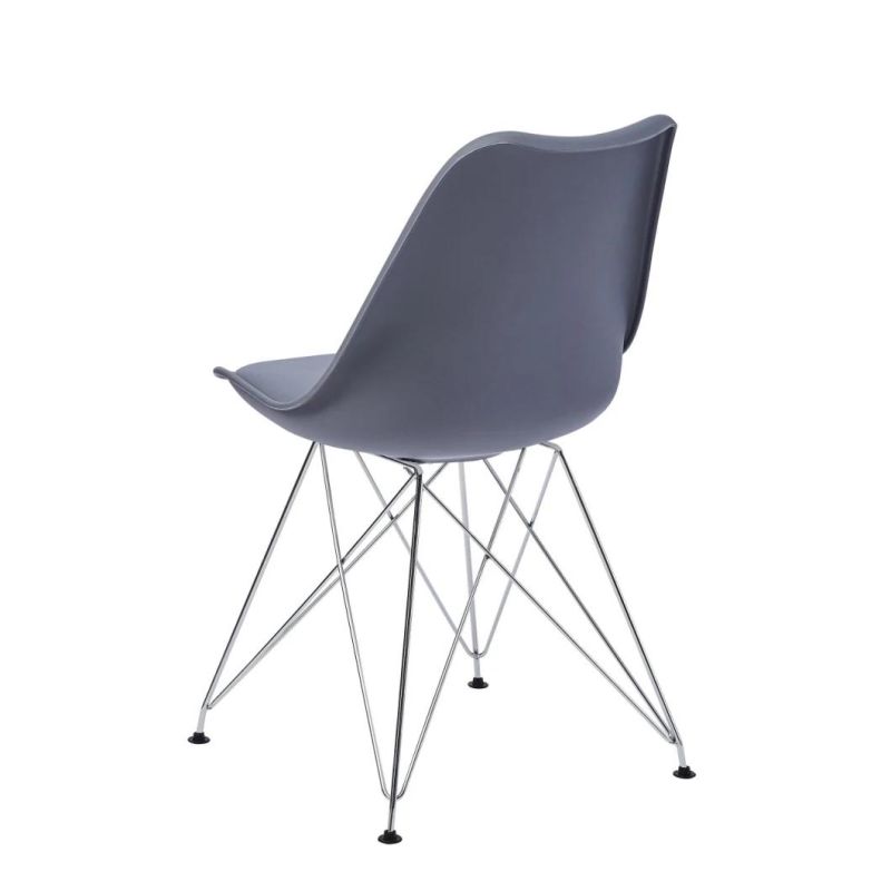 Modern Furniture Free Sample Chair Small Apartment Dining Chair American Plastic Study Chair