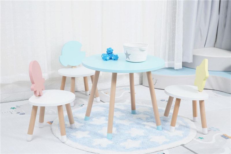 Modern Style Children Table and Chair Set Childcare Center Kids Furniture