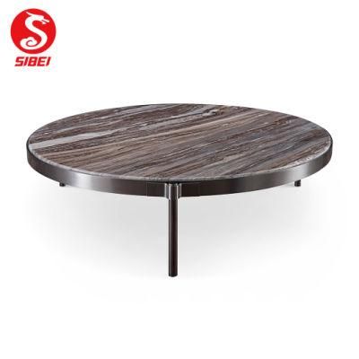 Lobby Modern Design Hotel Home Furniture Stainless Steel Coffee Table