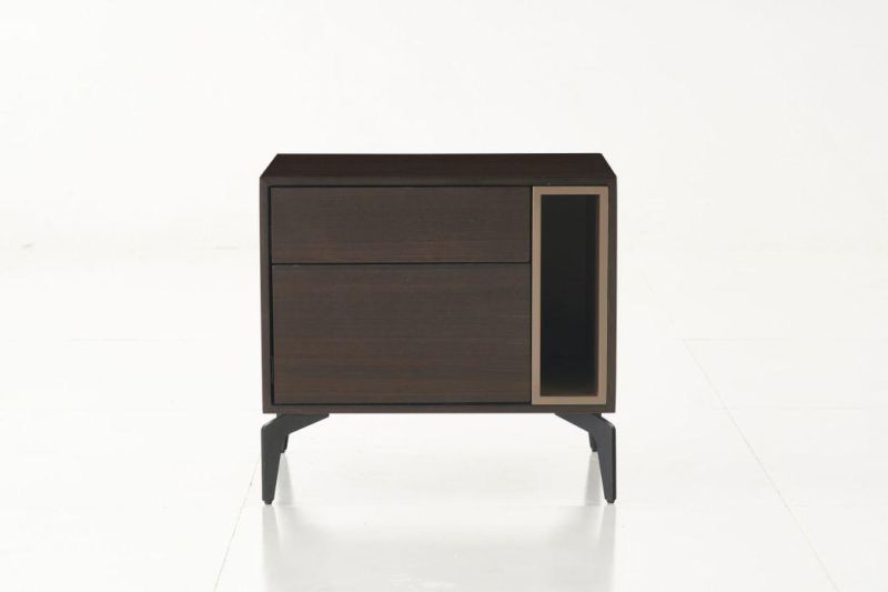 FL48 Wooden Night Stand, Italia Modern Furniture, Latest Design Night Stand in Home and Hotel Furniture Customization