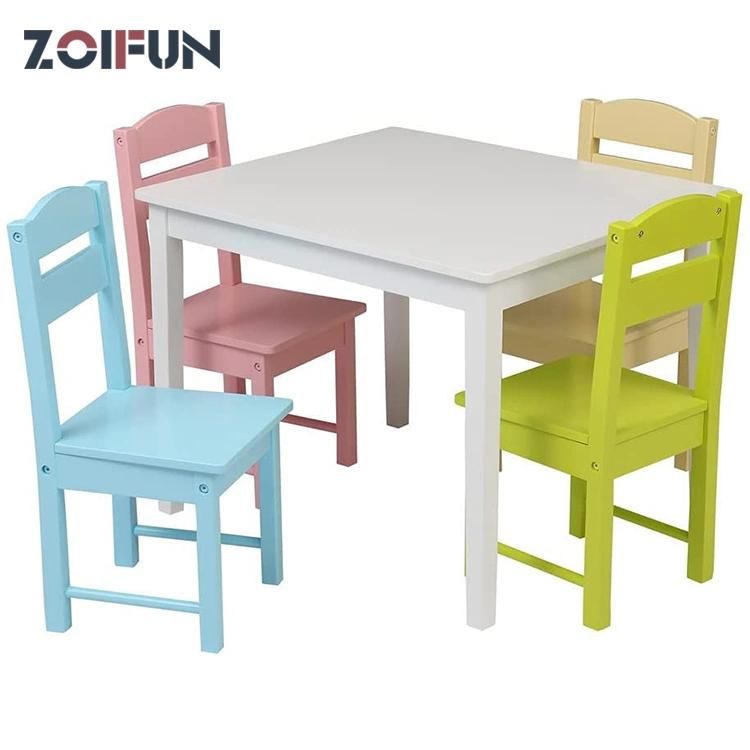 Hotsales Modern Preschool Kid School Classroom Table and Chair Set Kindergarten Furniture Set