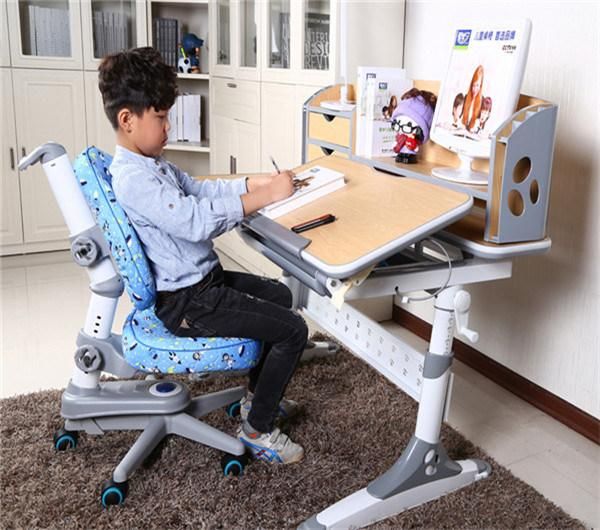 Height Adjustable Ergonomic Kids Desk with Bookstand