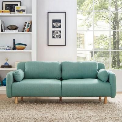 Italian Modern Home Design Small 2 Seater Contemporary Fabric Sofa