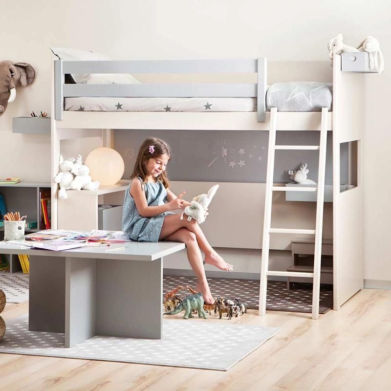 E1 Standard Wholesale Modern Good Design Kid Bunk Bed Kids Wooden Furniture