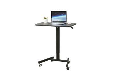 Pneumatic Height Adjustable Gas Sit to Stand up Standing Office Work Laptop Coffee Table