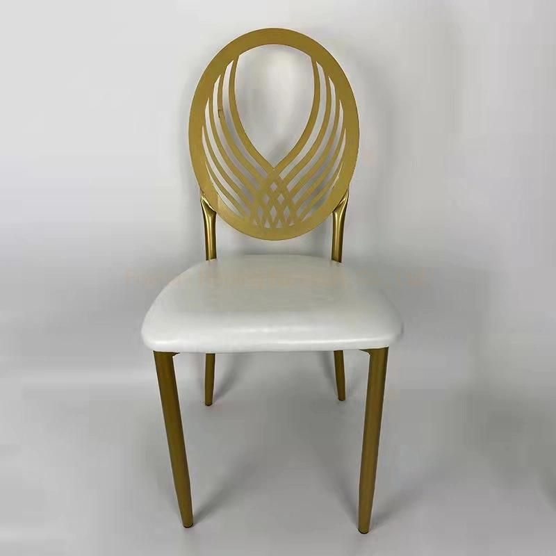 Banquet Furniture Resin Plastic Modern Tiffany Stackable Resin Chair Used for Event Wedding Dining Room Rental Party Church