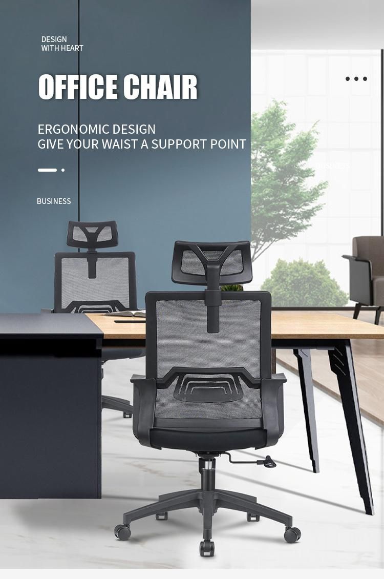 Wholesale Mesh Swivel with Armrest Cheap Price Ergonomic Computer Office Chair