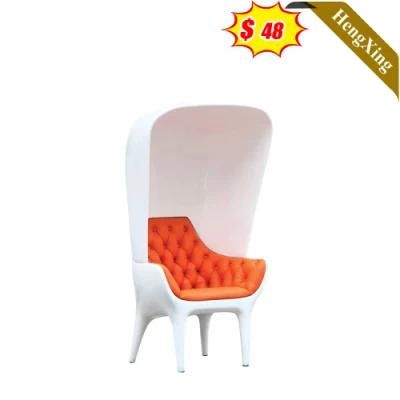 Modern Design Living Room Office Hotel Waiting Room PP Fiberglass Fabric Cushion Lounge Chair