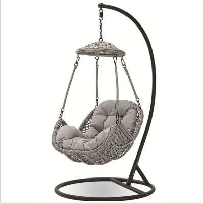 China Modern Outdoor Garden Patio Home Hotel Resort Rattan Wicker Furniture Hanging Swing Chair