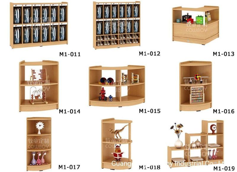 Cowboy Good Quality Kids Furniture Kids Cabinet Wholesale Wooden School Furniture for Kids