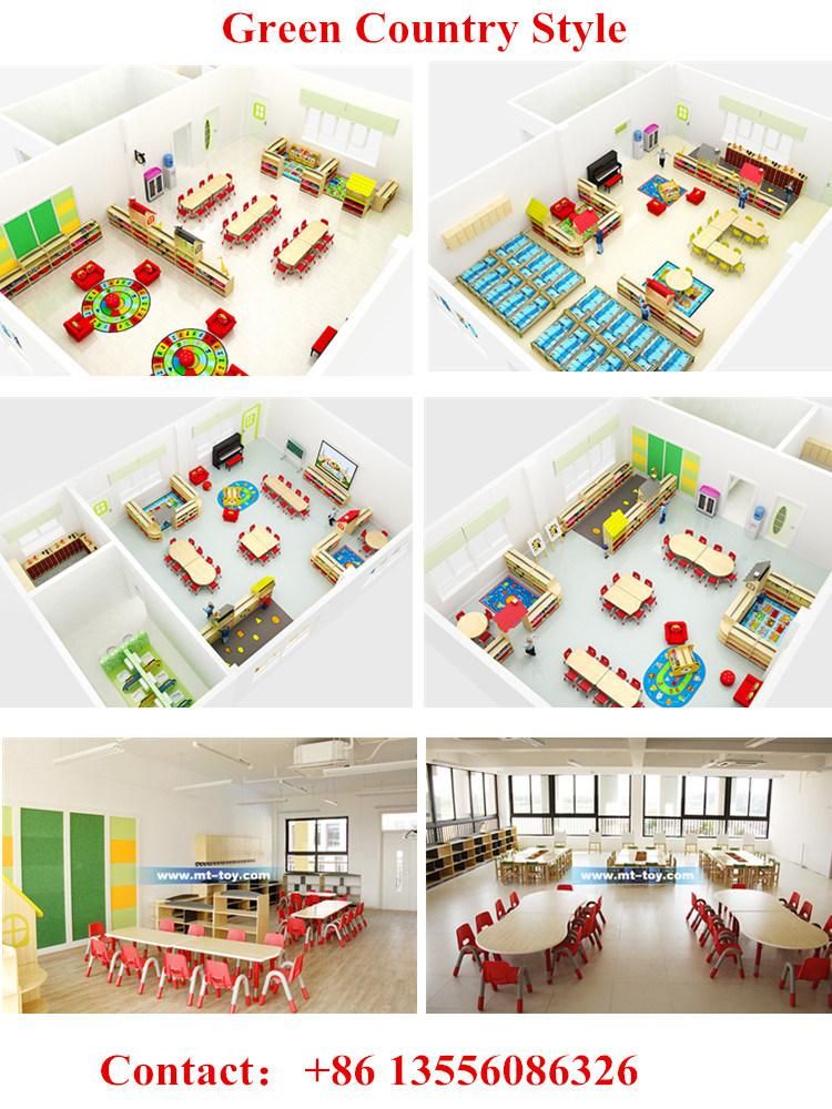 Kinderegarten School Furniture Preschool Classroom Tables and Chairs Set