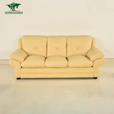 Popular Modern Style Good Quality Sofa Genuine Leather Living Room Furniture Set