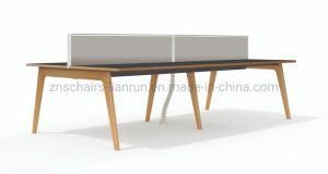 Office Furniture Laminate Desktop Office Workstation High Table Open Office Table Furniture