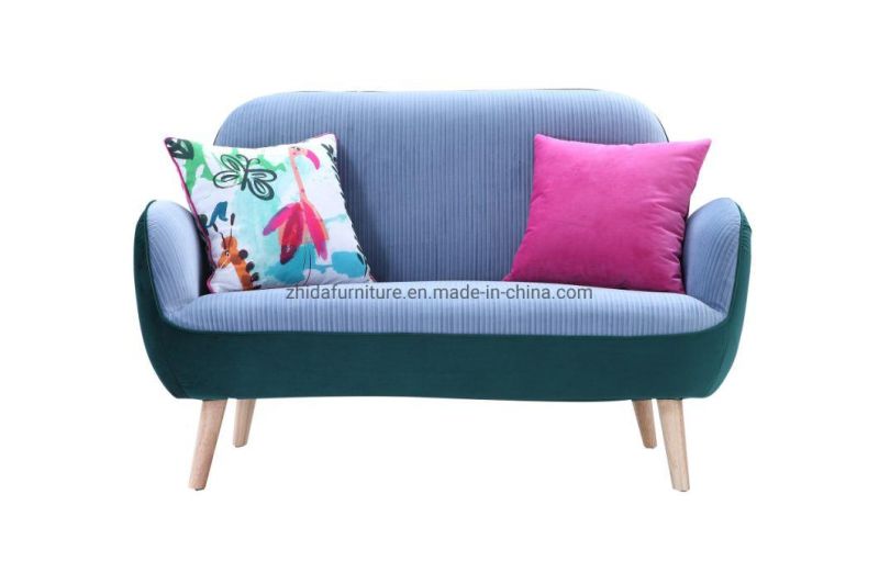 Modern Fabric Home Living Small Size Sofa