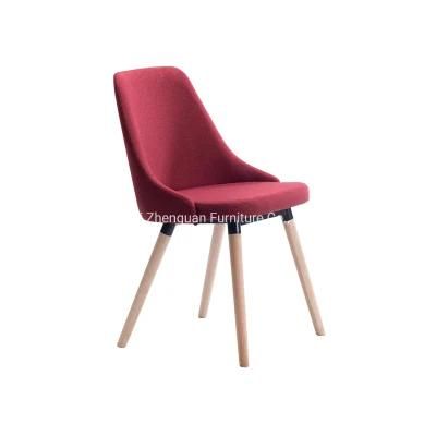 Wood Leisure Lounge Hotel Home Restaurant Modern Furniture Dining Chair (ZG19-037)