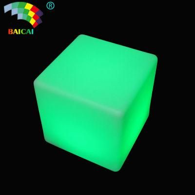 Any Size LED Cube / LED Cube Chairs / Light Cube Seat Cube Chair