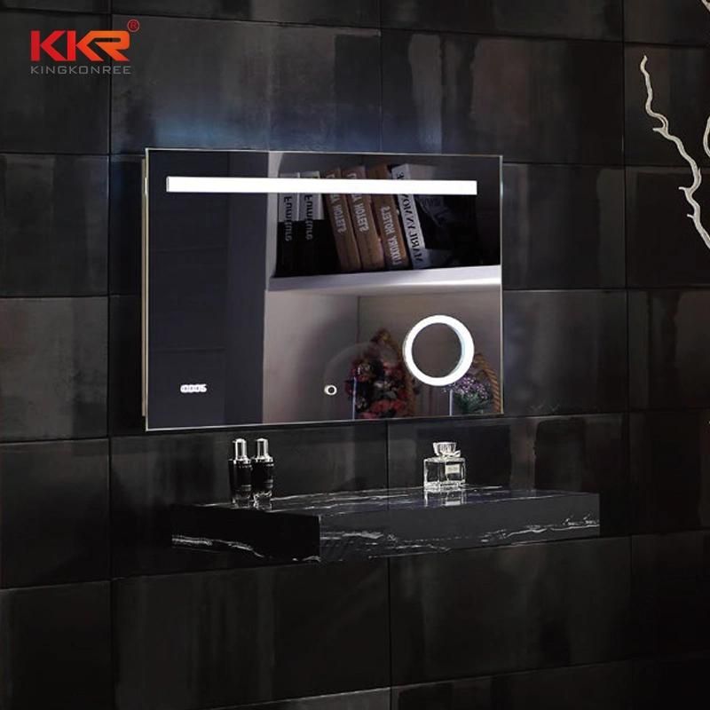 Waterproof Bathroom Wall Mirror LED Smart TV Vanity Mirror for Hotel Bathroom Mirror