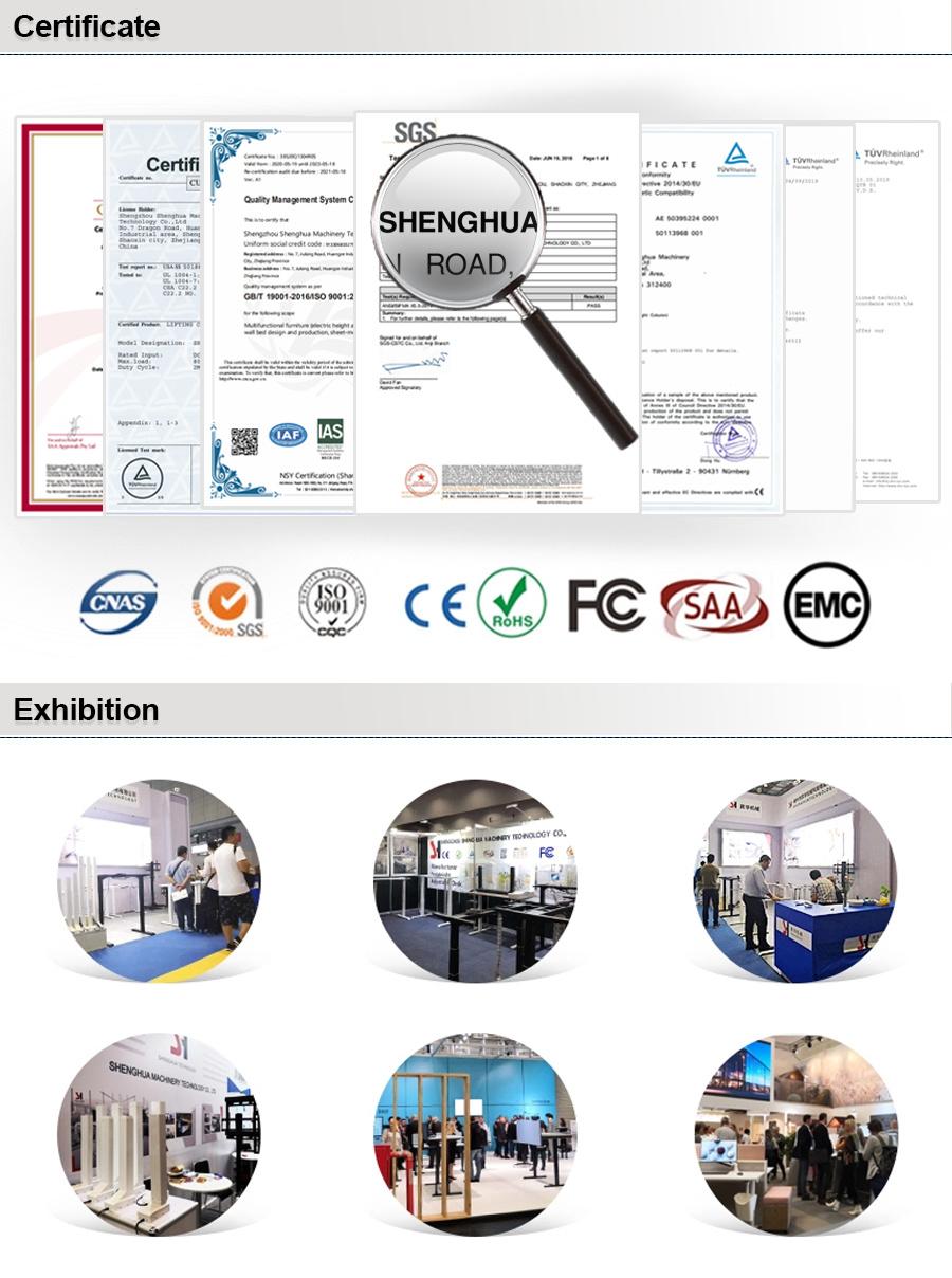 New Design Safety Office UL Certificated Standing Desk