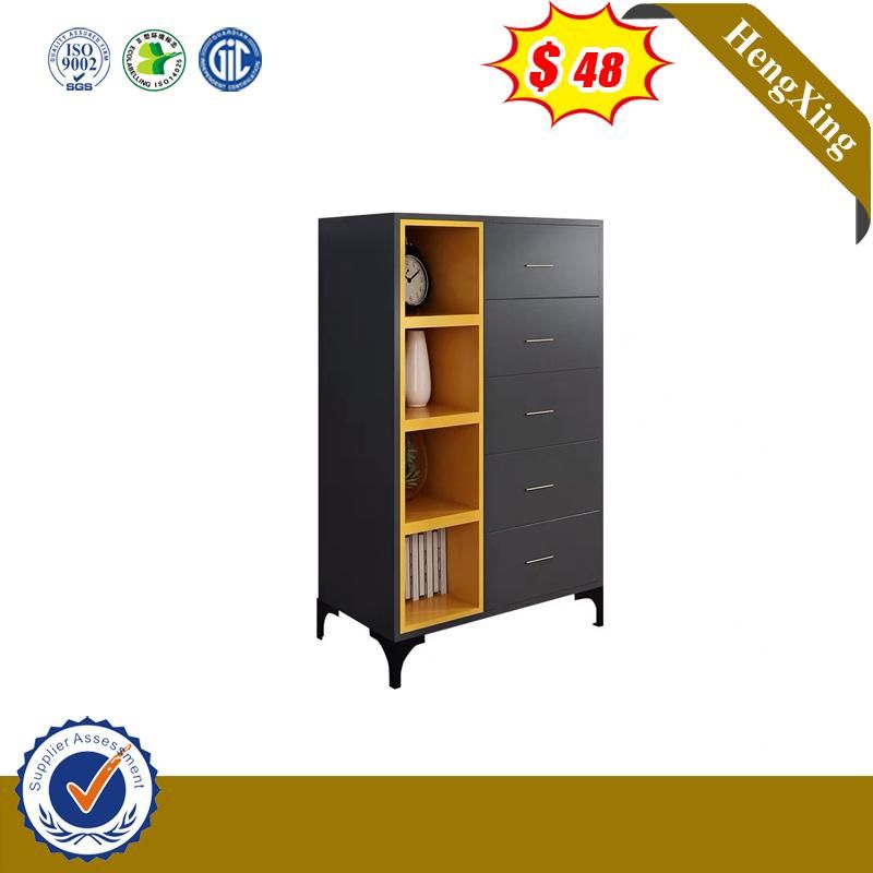 Bedroom Color Combined Modern TV Desk Side Locker Storage Cabinet (HX-20N348)