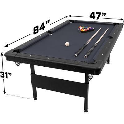 Modern 6FT 7FT Foldable Billiard Table Game Pool Table