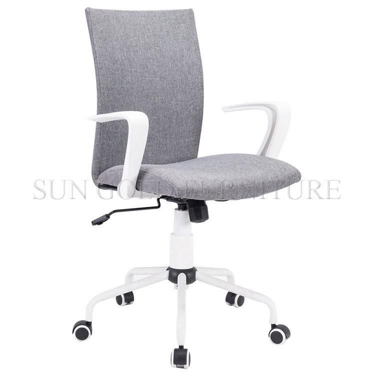 Cheap Black Fabric Rotary Nylon Base Computer Chair Office Furniture