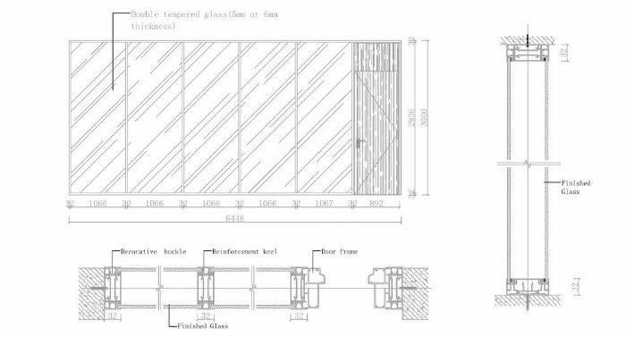 Shaneok Interior Glass Office Partition