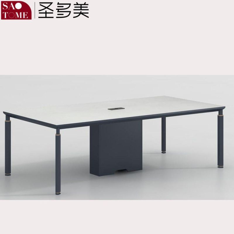 Modern Minimalist Rectangular Negotiating Table Conference Table