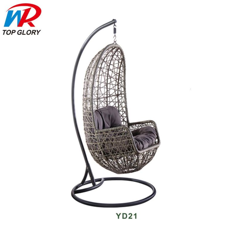 Modern Garden Coffee Restaurant PE Rattan Chairs Set Outdoor Patio Leisure Chair