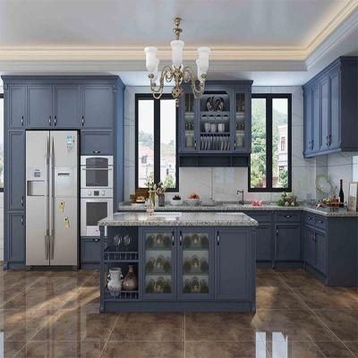 Malaysia Vietnam Modern MDF Wood Board Kitchen Cabinets Set Design UV Kitchen Cabinet