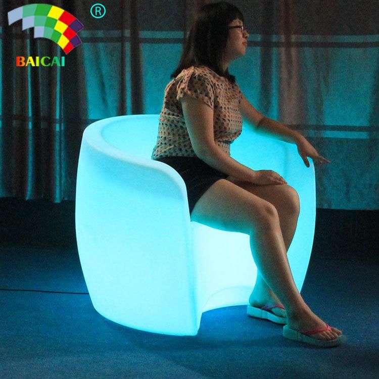 KTV Nightclub Party Events Round Table LED Furniture