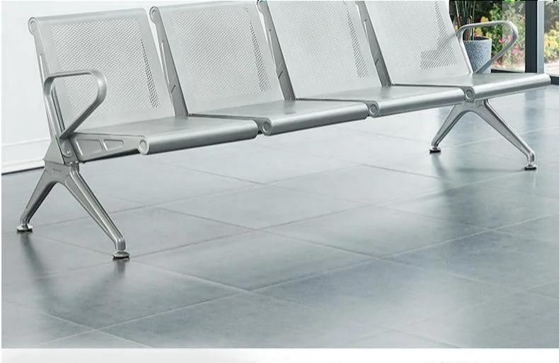 Modern Public Seating Furniture Iron Waiting Bench Hospital Chair