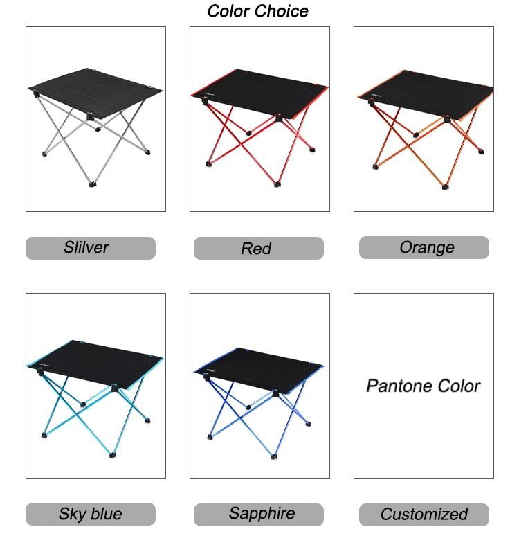 Portable Lightweight Aluminum Folding Camping Table