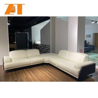 Modern Contemporary Luxury Home Furniture Living Room Sectional Corner Fabric or Genuine Leather Sofa