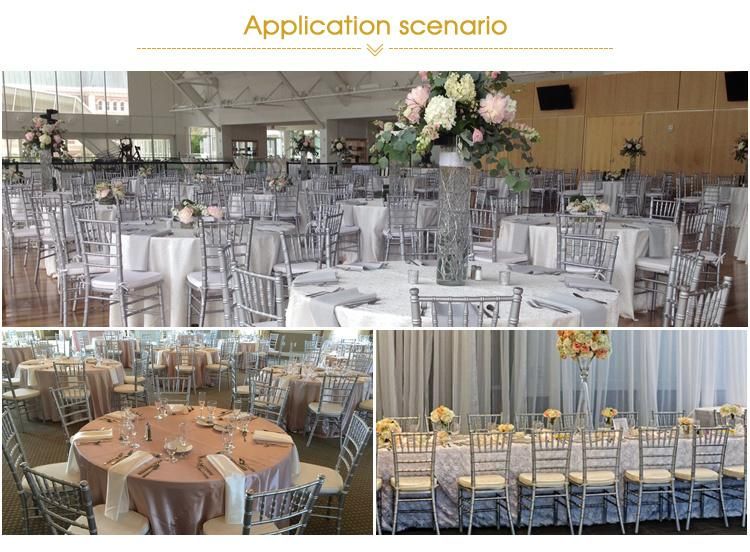 Top Furniture Wedding Banquet Aluminium Chiavari Chair