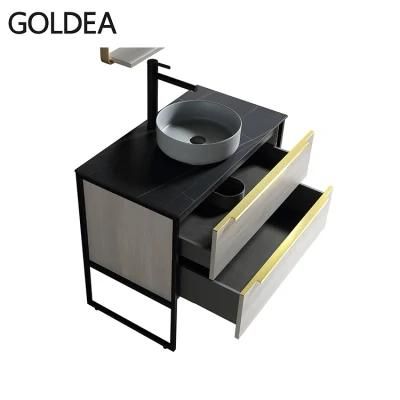 Hot Sale Modern MDF Goldea Hangzhou Wooden Made in China Vanity Furniture