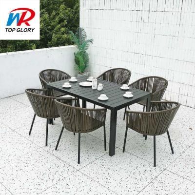 Leisure Patio Dining Set Table &amp; Chair Wicker Rattan Garden Furniture, Garden Sets