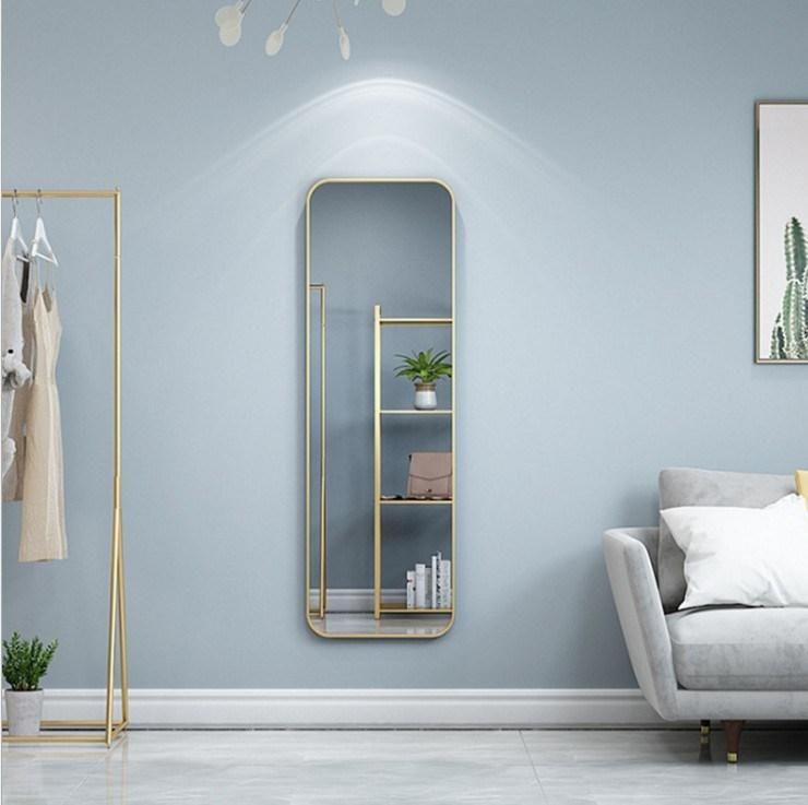 High Quality Full-Length Mirror Home Bedroom Clothing Shop Large Mirror Fitting Arch Mirror for Sale