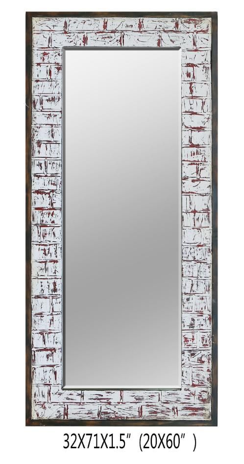 Large Size Full-Length Mirror Interior Decorative Mirror Wood Decorative Mirrors