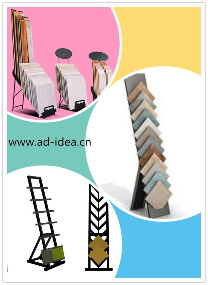 Modern Ceramics/Marble Flooring Tile Display Stands/Tile Rack Systems/Shelves/Rack for Bathroom Tile/Florida Tile/Tile Wall