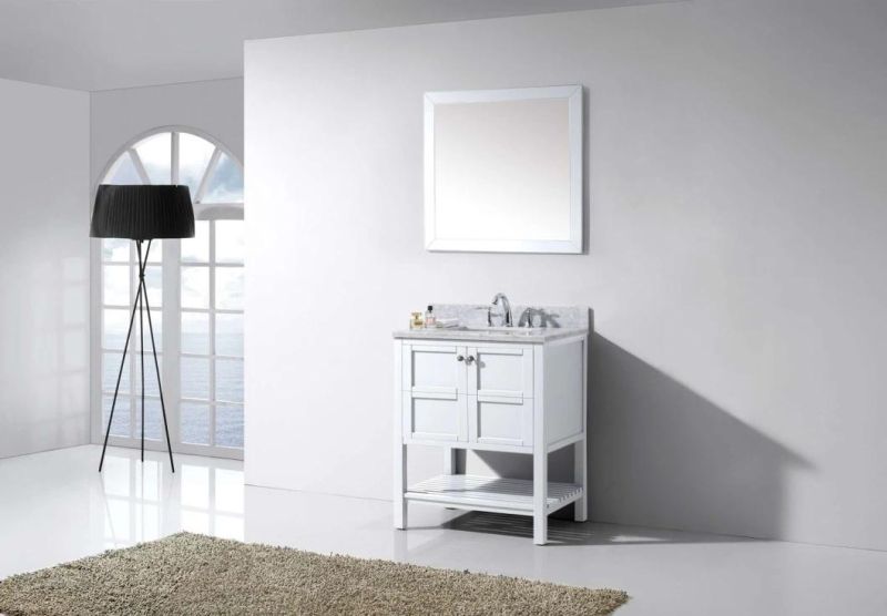 2022 Simple Bathroom Cabinet with Mirror for Small Bathroom