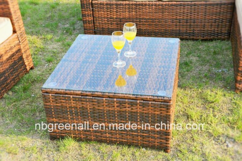 5PCS Hot Modern Patio Rattan Home Corner Sofa Wicker Outdoor Garden Sets Furniture