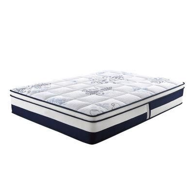 Modern King Size Spring Mattress Hotel Home Furniture Latex Memory Foam Mattress in a Box