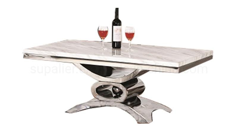 Classic Italian Marble Center Coffee Table for Home