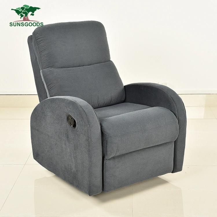 Modern Designs Fabric Home Theater Multifunctional Push Back Electric Recliner Sofa Set