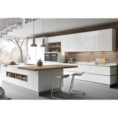 New Matt Lacquer Luxury Modern High Gloss Acrylic White Kitchens White Islands Designs Modular Kitchen Cabinet White