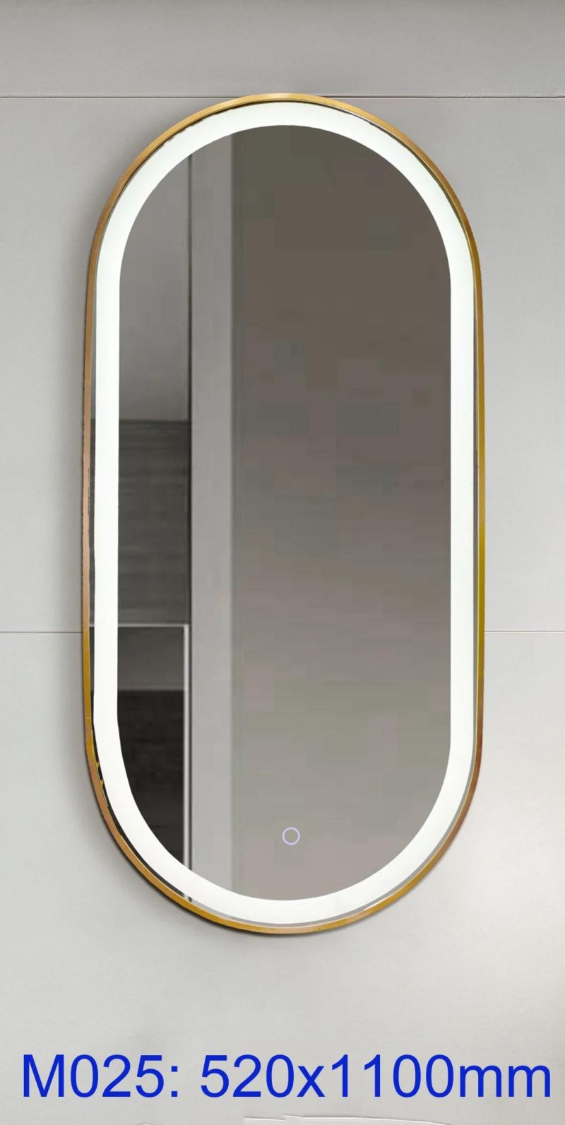 Free Standing Bathroom Mirror LED for American Market (M037)